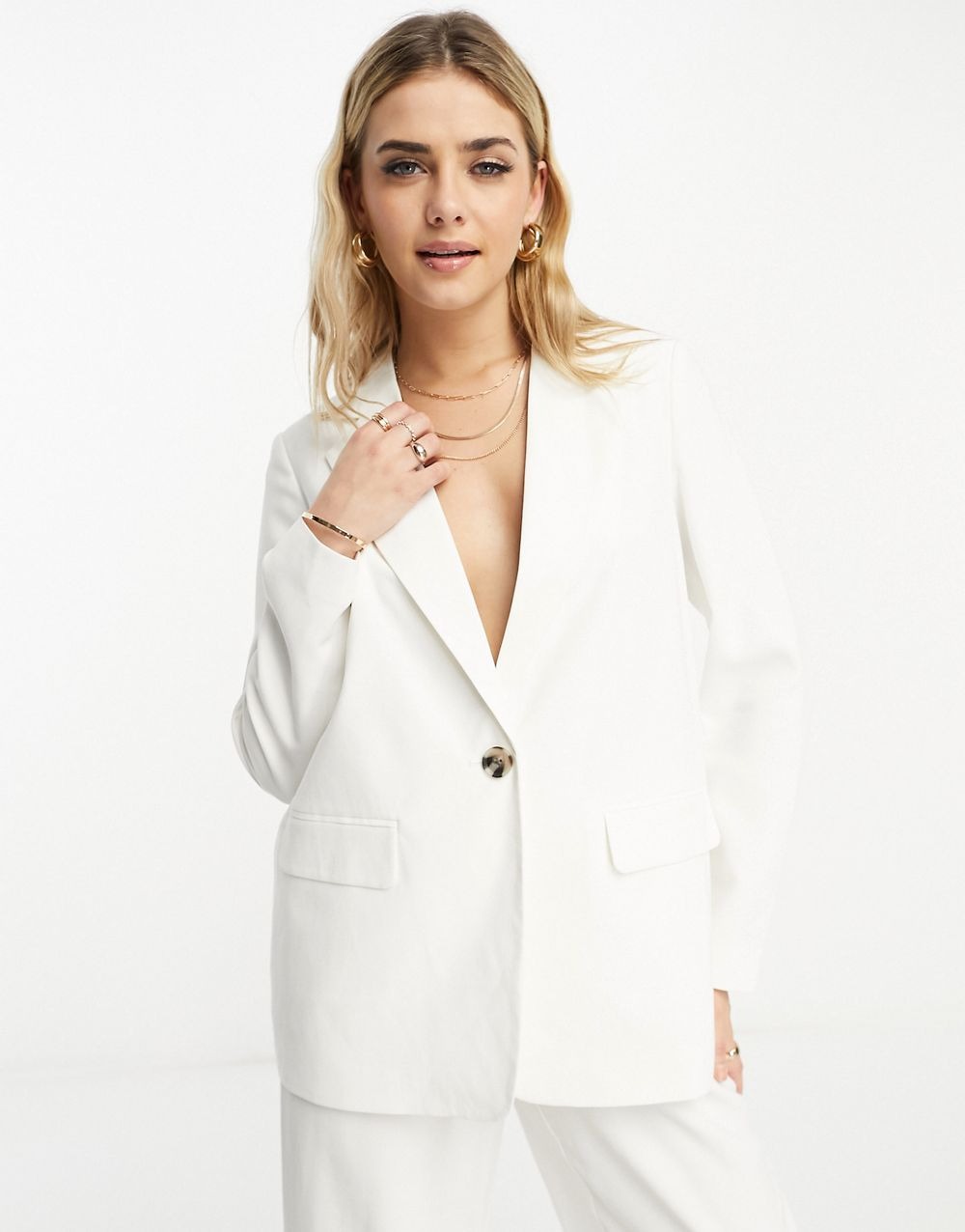 Blazer, Shorts, Pants Set In White – ERIVEL | Pagina Web